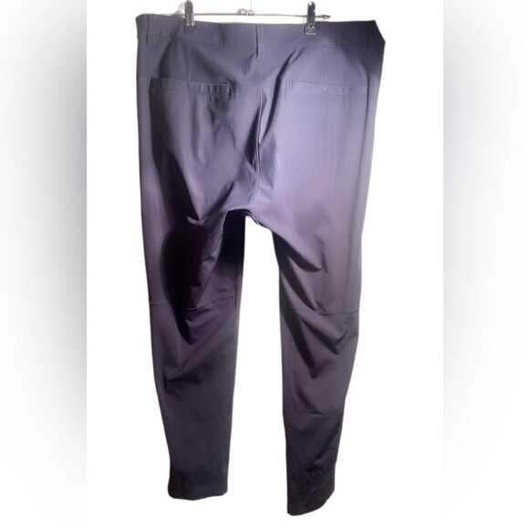 Lululemon Commission Slim Warpstreme Casual Relaxed Stretch True Navy pant 36 - Picture 3 of 6